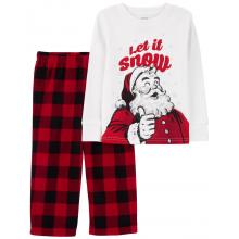 Різдвяна піжама з флісовими штанцями Carter`s