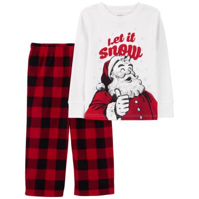 Різдвяна піжама з флісовими штанцями Carter`s