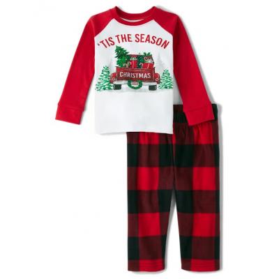 Різдвяна піжама з флісовими штанцями The Children`s Place