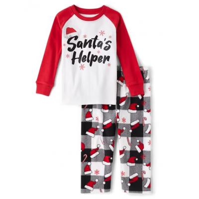 Різдвяна піжама з флісовими штанцями The Children`s Place