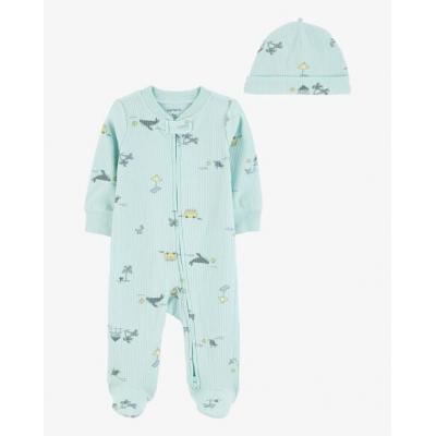 Трикотажний чоловічок з шапочкою Carter`s